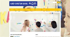 Desktop Screenshot of olneychristianschool.org